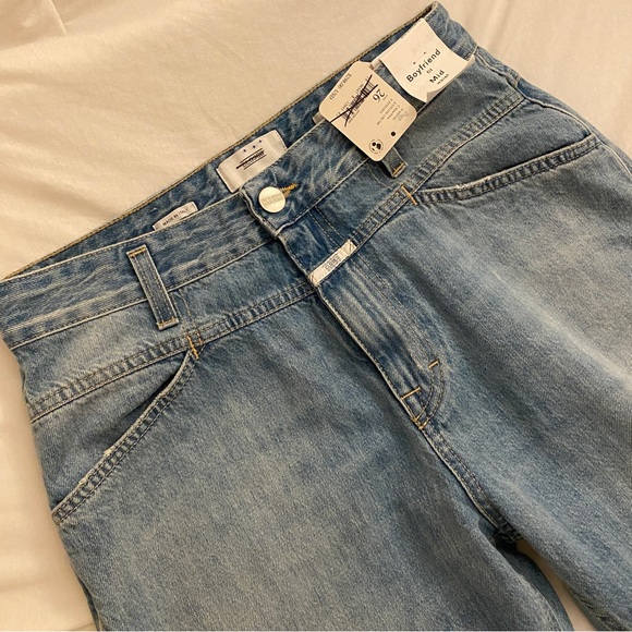NWT CLOSED Denim Boyfriend Mid Waist Jeans organic cotton - Picture 6 of 8